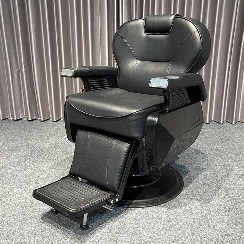 Modern Stylish Retro Armrest Barber Chair Classic Hairdressing Beauty Hydraulic Furniture for Salon Living Room