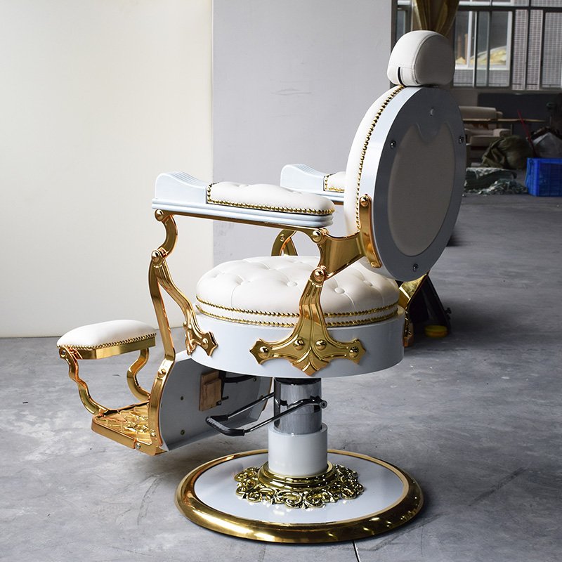 Wholesale beauty salon white hairdresser chair hydraulic barber chair istanbul hair salon furniture