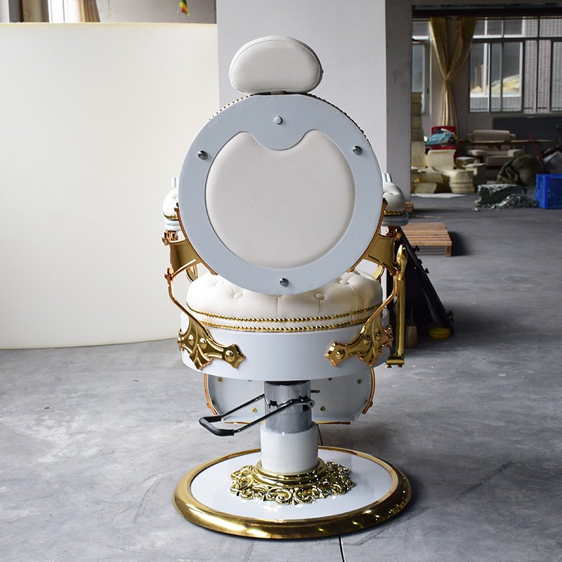 Wholesale beauty salon white hairdresser chair hydraulic barber chair istanbul hair salon furniture