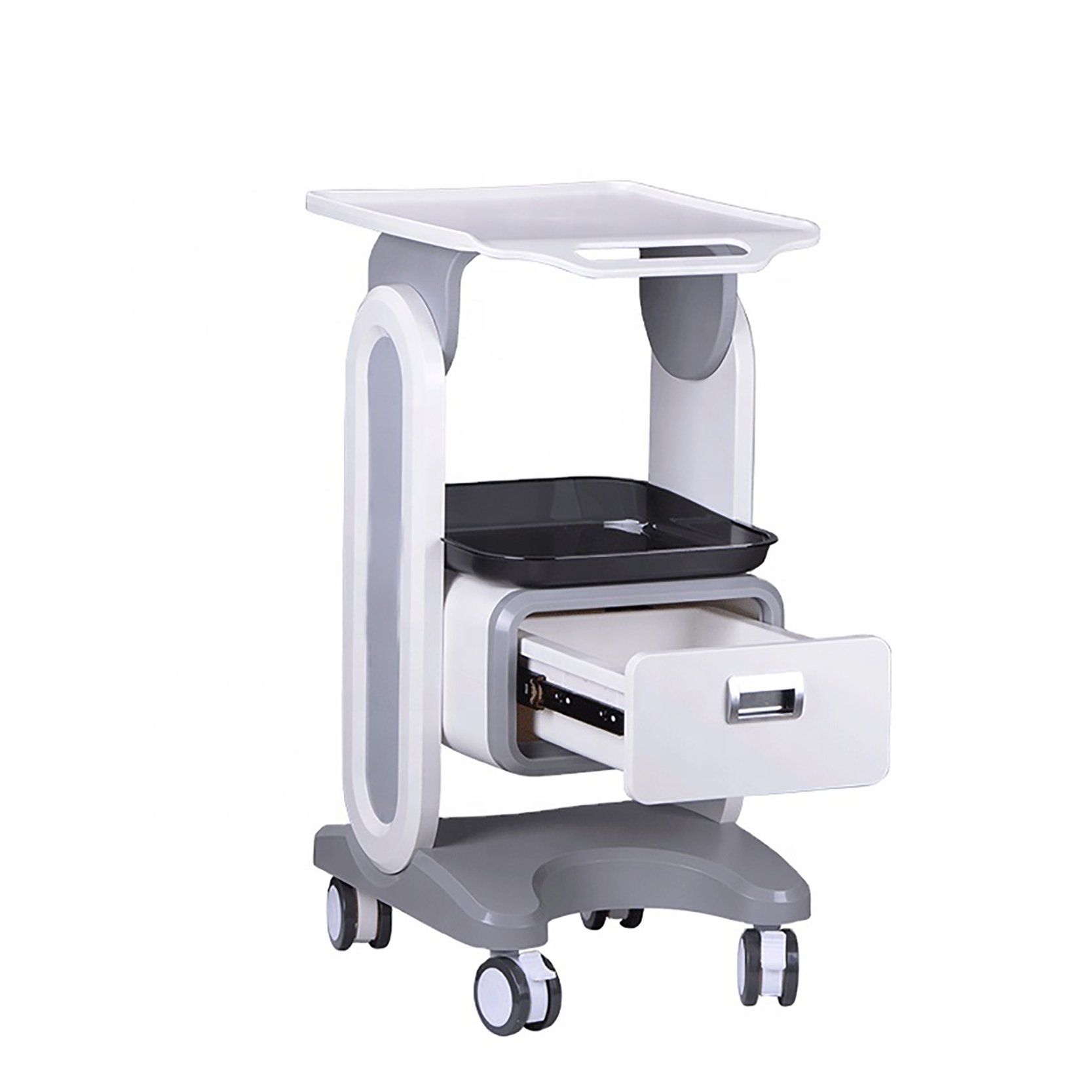 2022 1 Floor/ 2 Floor Luxury Beauty Nail Beauty Machine Trolley Salon Salon Hair Trolley Salon Trolley Beauty