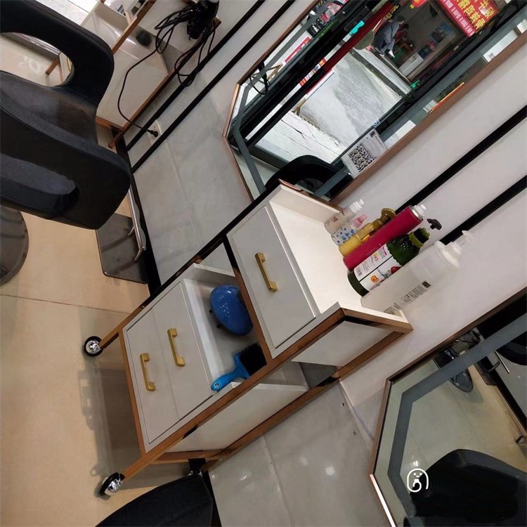 Siman Popular Beauty Salon Spa Styling Station Equipment Trolley Hairdressing Barber Used Cart Storage Trolley Rolling Cart
