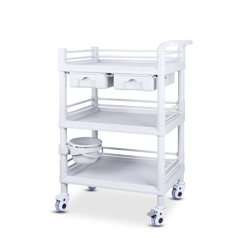 760x530x930mm Customized Multi-Function Hospital Cart Medical Trolley Hospital Trolley