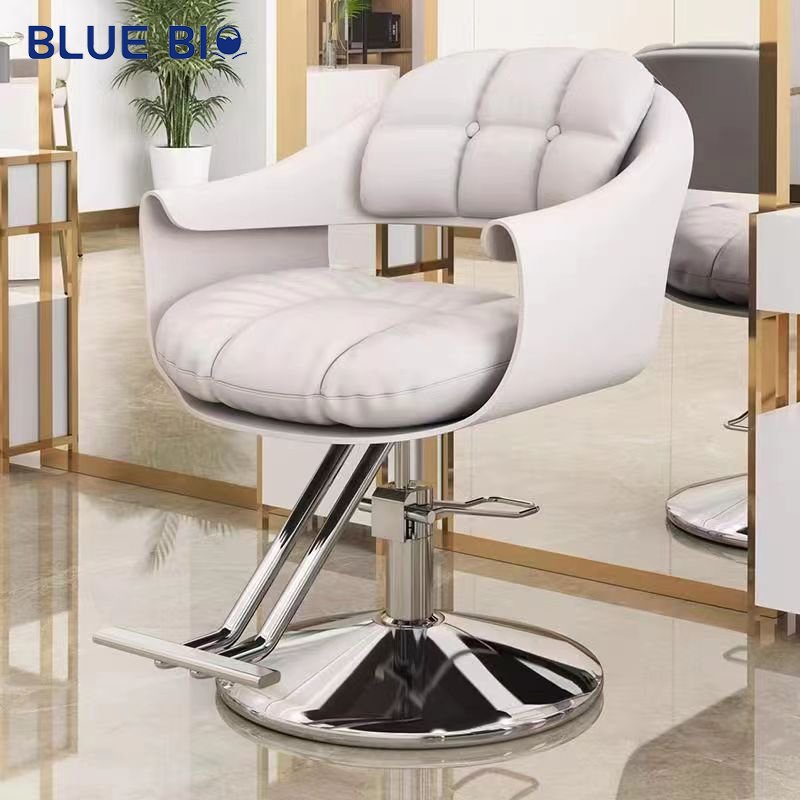 Unique Design Styling Chairs Black Silver Gold Leather Barber Chair Portable Beauty Salon Barber Chair