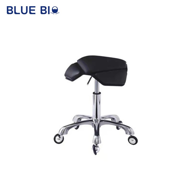 High Quality Durable Hair Salon Beauty Nail Furniture Adjustable Rotating Lift Leather Beauty Stool Hair Salon Barber Chair