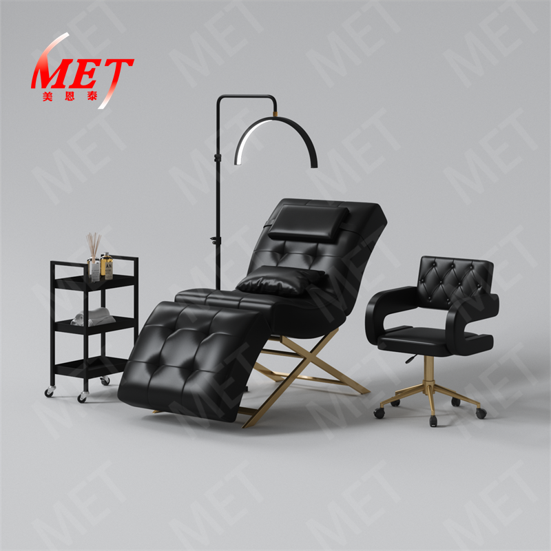 New quality leather eyelash bed Beauty Salon Salon can adjust the head leg recliner