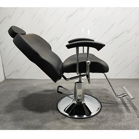 New Design Used Hair Salon Styling Chairs Black Haircut Washing Hydraulic Pump Styling Chairs