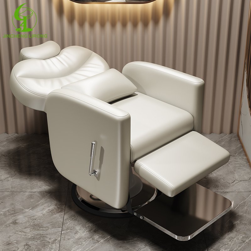 JINCHENG Wholesale Luxury Electric Barber Chair Hair Barbershop Leather Chair Hair Salon Barber Chair for Men Salon Furniture