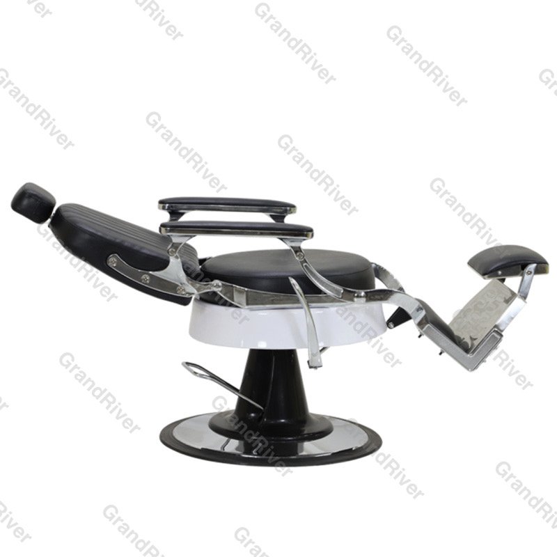 Professional Beauty Barbershop Antique Salon Equipment Barber Chair Furniture Hair Saloon Chairs Metal Carton Stainless Steel