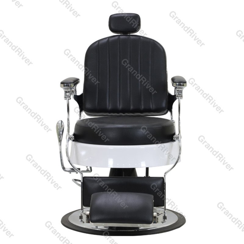 Professional Beauty Barbershop Antique Salon Equipment Barber Chair Furniture Hair Saloon Chairs Metal Carton Stainless Steel