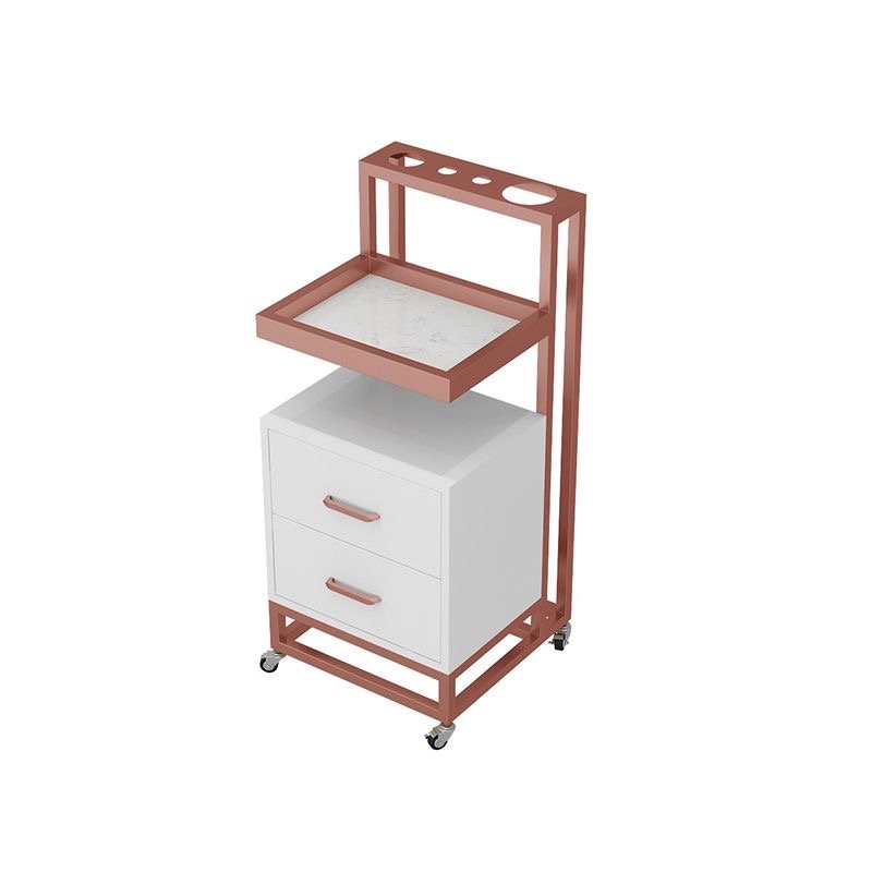 Multifunctional Barber Shop Cabinet Hairdresser Tool Table Multi-layer Storage Rack Floor-standing Table De Salon