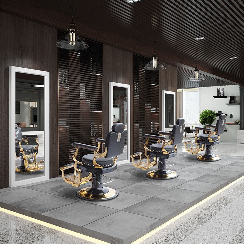 Only accept Customization Multiporpuse Beauty Hair Salon Chair Barber Chair Vintage For Men Modern