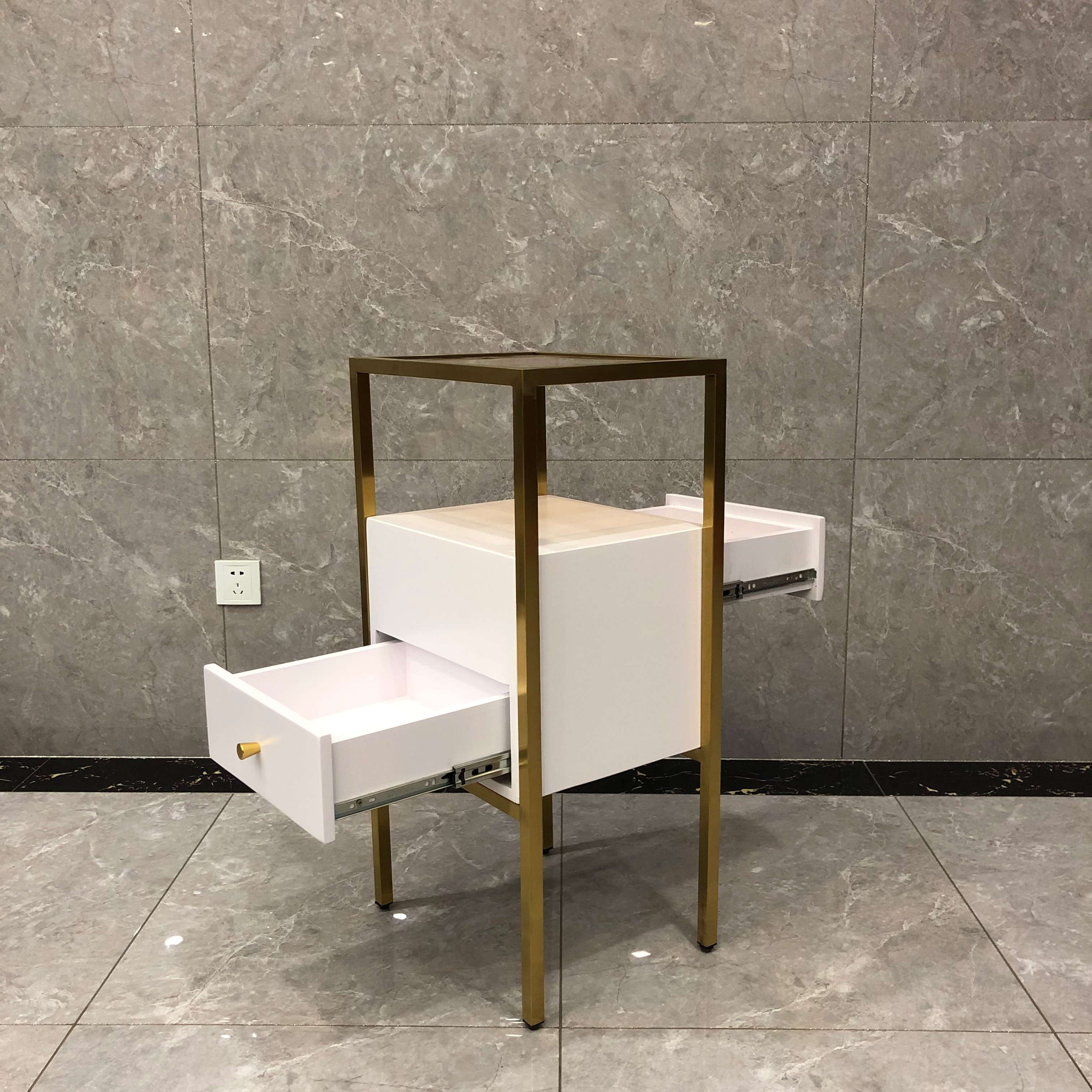 Hairdresser Workstation Hair Styling Station Salon Barber Cabinet Hair Carts Salon Tools Trolley Salon Storage Cabinet
