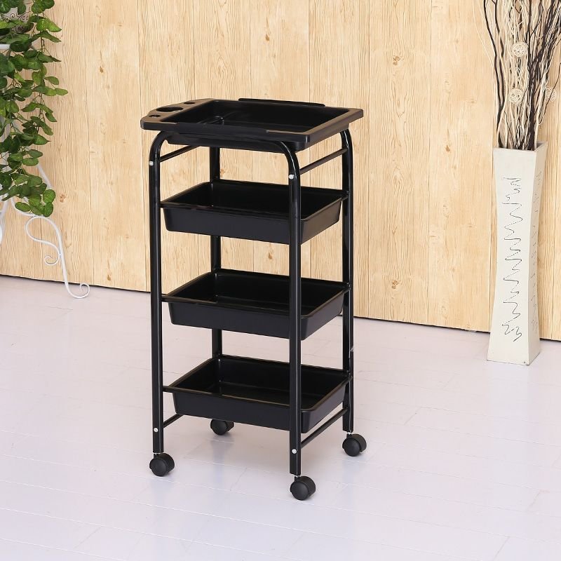 New Fashion Design Salon Cabinet High Capacity Professional Hairdressing Tool Trolley Multifunction Hairdresser Beauty cart