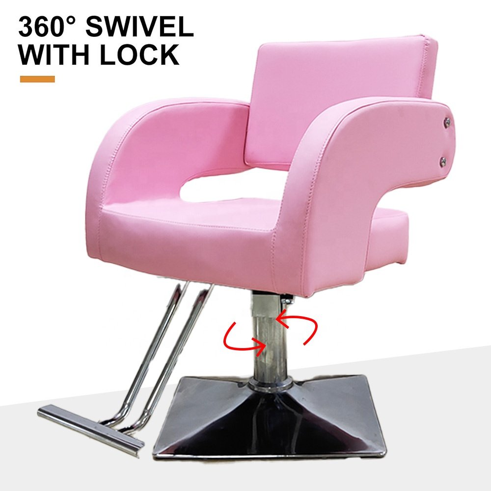 Fashion Golden Barber Chair For Sale Hair Salon Green Gold Vintage Brown Professional Reclineing With Low Price