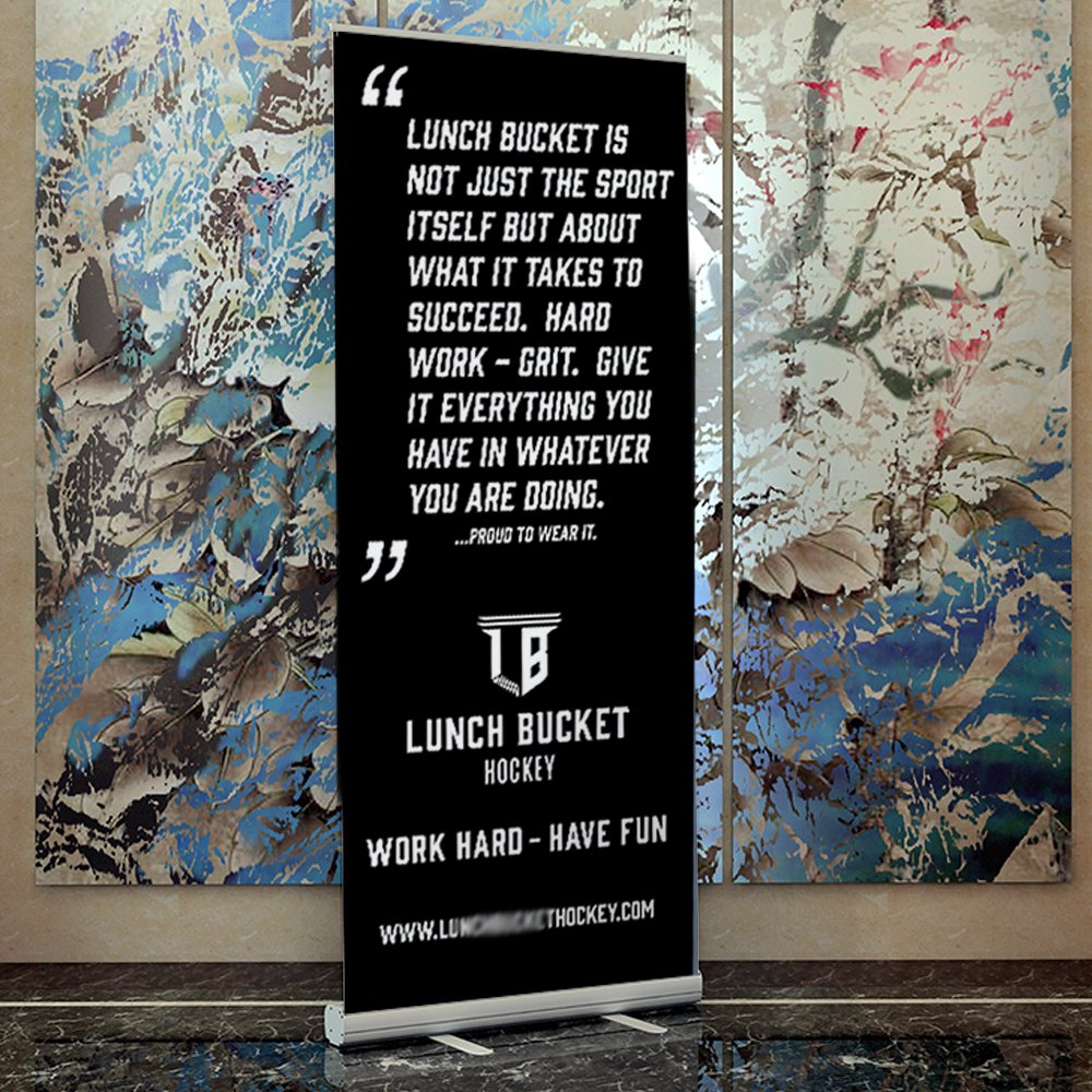 Outdoor Roll-Up Banner 80*200cm for Advertising and Exhibitions Trade Show Equipment Printing Display