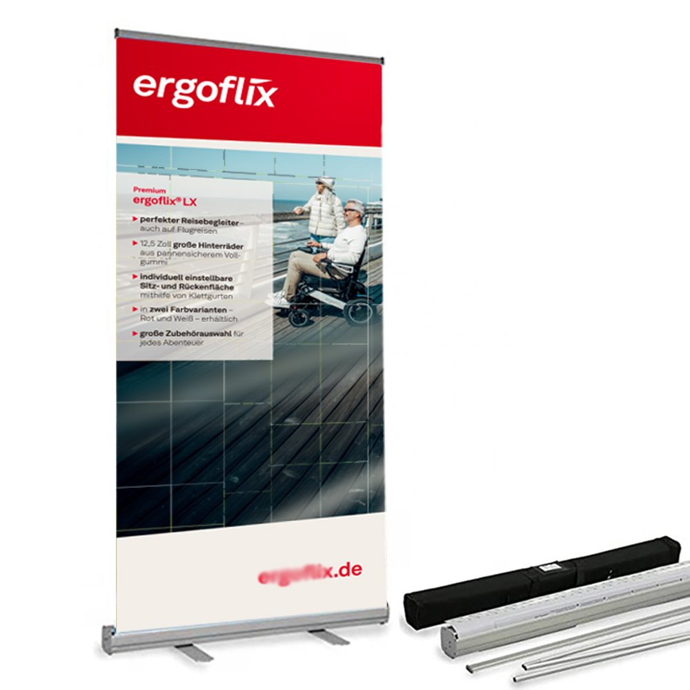 Outdoor Roll-Up Banner 80*200cm for Advertising and Exhibitions Trade Show Equipment Printing Display