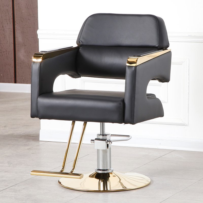 Glod luxury barber chair Hot selling modern salon chair wholesale salon equipment barber chair salon furnitureG
