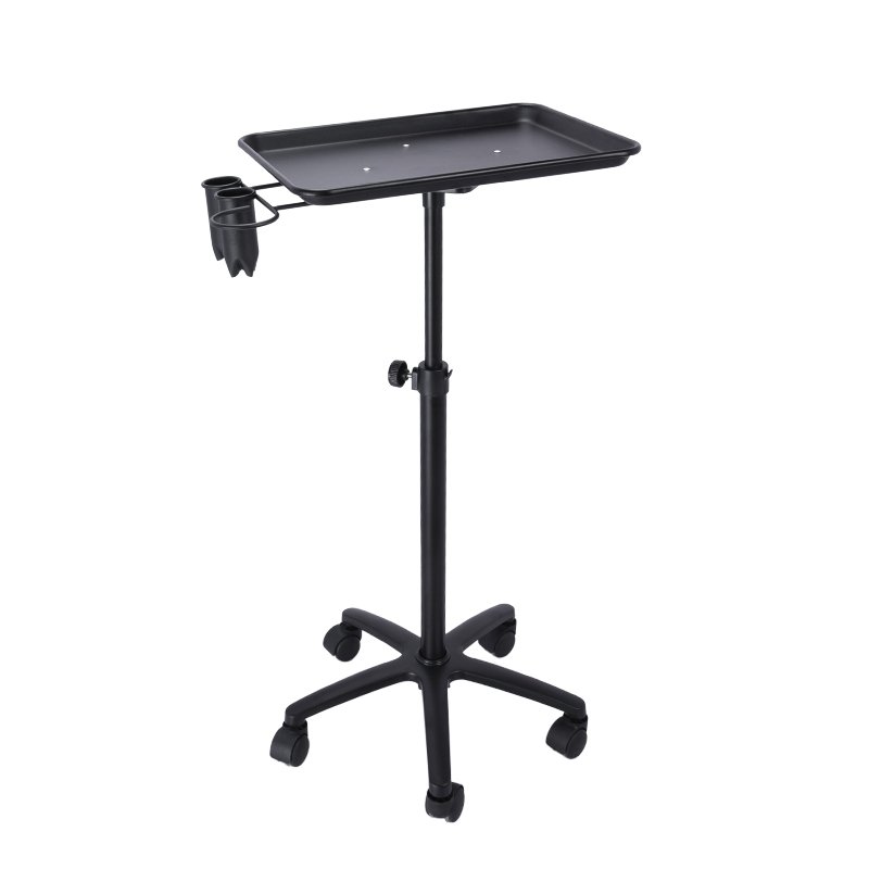 Aluminum Tray High Quality New Style Hot sale items beauty salon trolley aluminum tray on 5 wheels