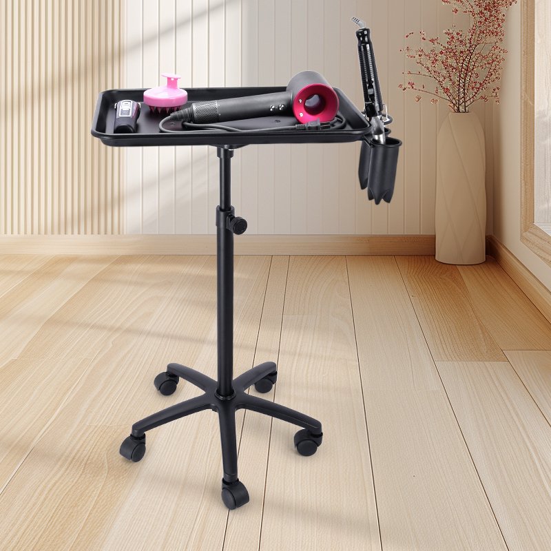 Aluminum Tray High Quality New Style Hot sale items beauty salon trolley aluminum tray on 5 wheels
