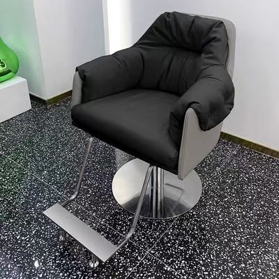 Hot Sales Hair Salon Special Chair Factory Price Lift Reclining Hydraulic Pump Stainless Steel Barber Chairs