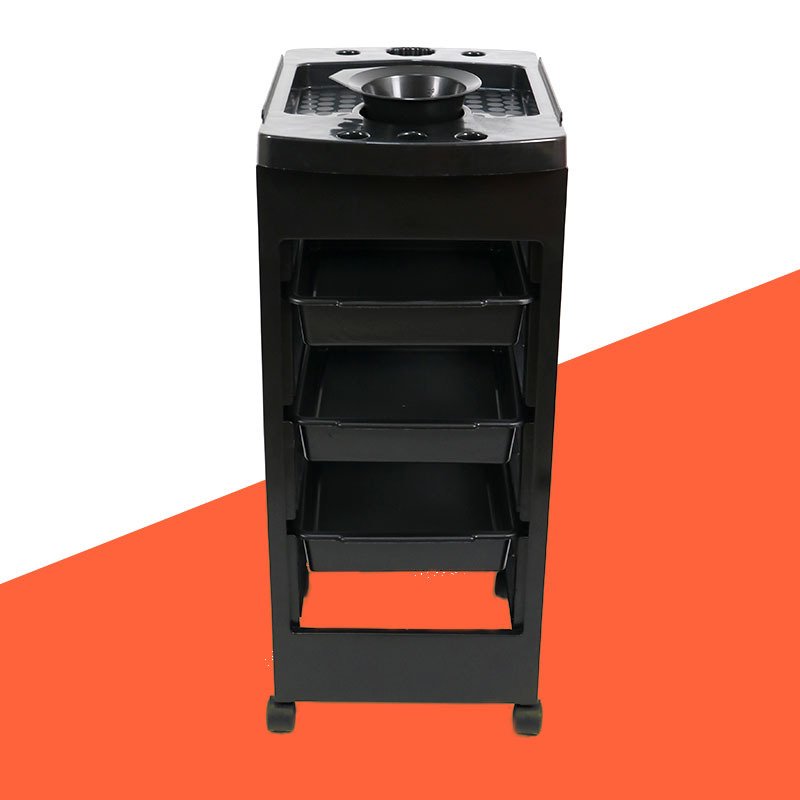 Cheap plastic beauty trolley Mobile high-quality hair salon styling car beauty salon tool car hair salon trolley