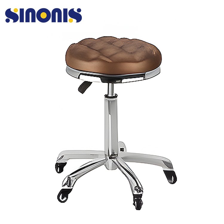 sinonis Comfortable Beauty Salon Chair Hair Salon Stool Salon Furniture Barber Chair Contemporary Round Styling Chair