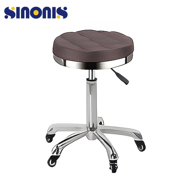 sinonis Comfortable Beauty Salon Chair Hair Salon Stool Salon Furniture Barber Chair Contemporary Round Styling Chair
