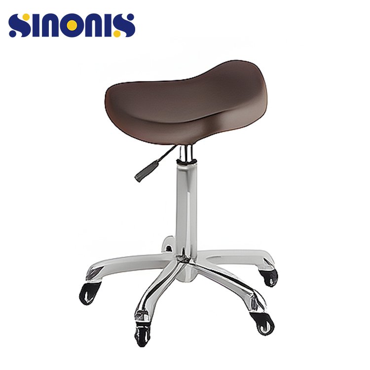 sinonis Comfortable Beauty Salon Chair Hair Salon Stool Salon Furniture Barber Chair Contemporary Round Styling Chair