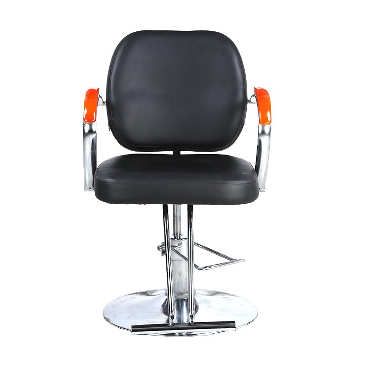 High quality barbershop furniture salon hair salon recline chair vintage black professional barber chairs