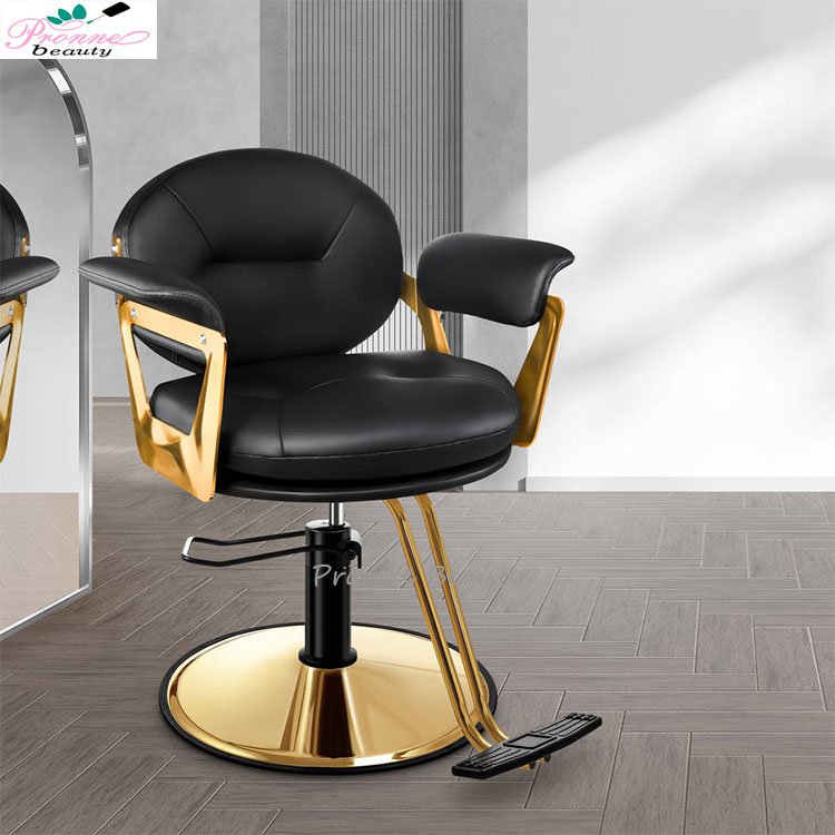 Modern professional barber chair commercial salon hair cutting chair reclining hydraulic hair salon styling chair