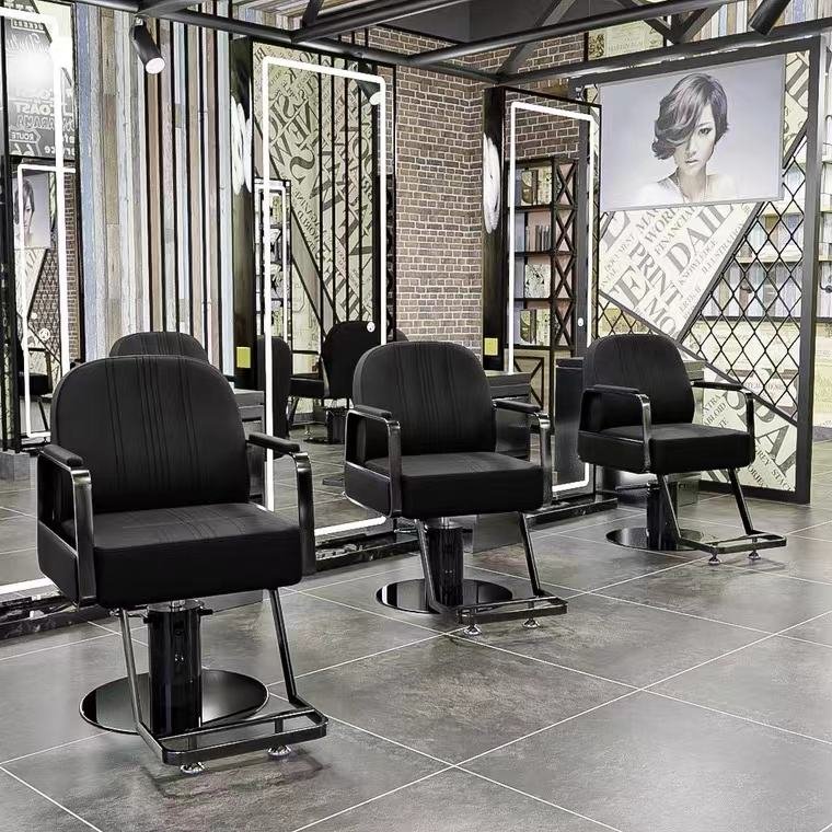 Multifunctional men's barber chair for face trimming and shaving chair, leather barber chair with good quality for Barber Shop