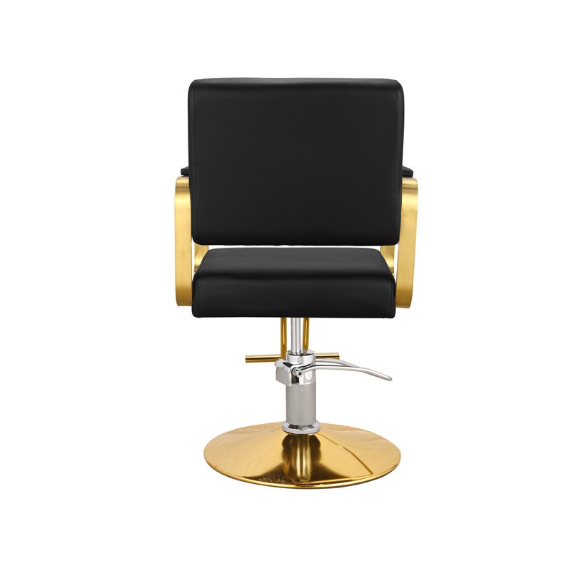 barber shop beauty equipment gold barber chair stainless steel hairdressing men's barber chair
