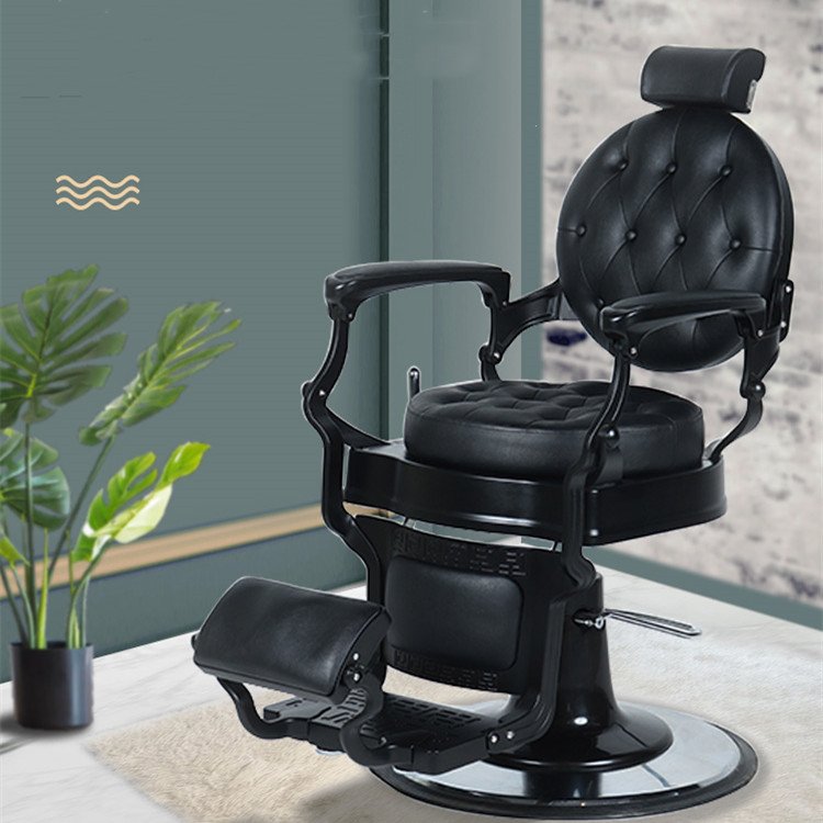 Wholesale Vintage Comfortable Reclining Antique Equipment Hydraulic Beauty Furniture Styling Hair Salon Barber Chair