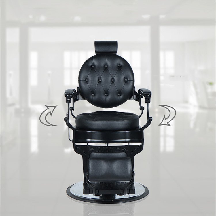 Wholesale Vintage Comfortable Reclining Antique Equipment Hydraulic Beauty Furniture Styling Hair Salon Barber Chair