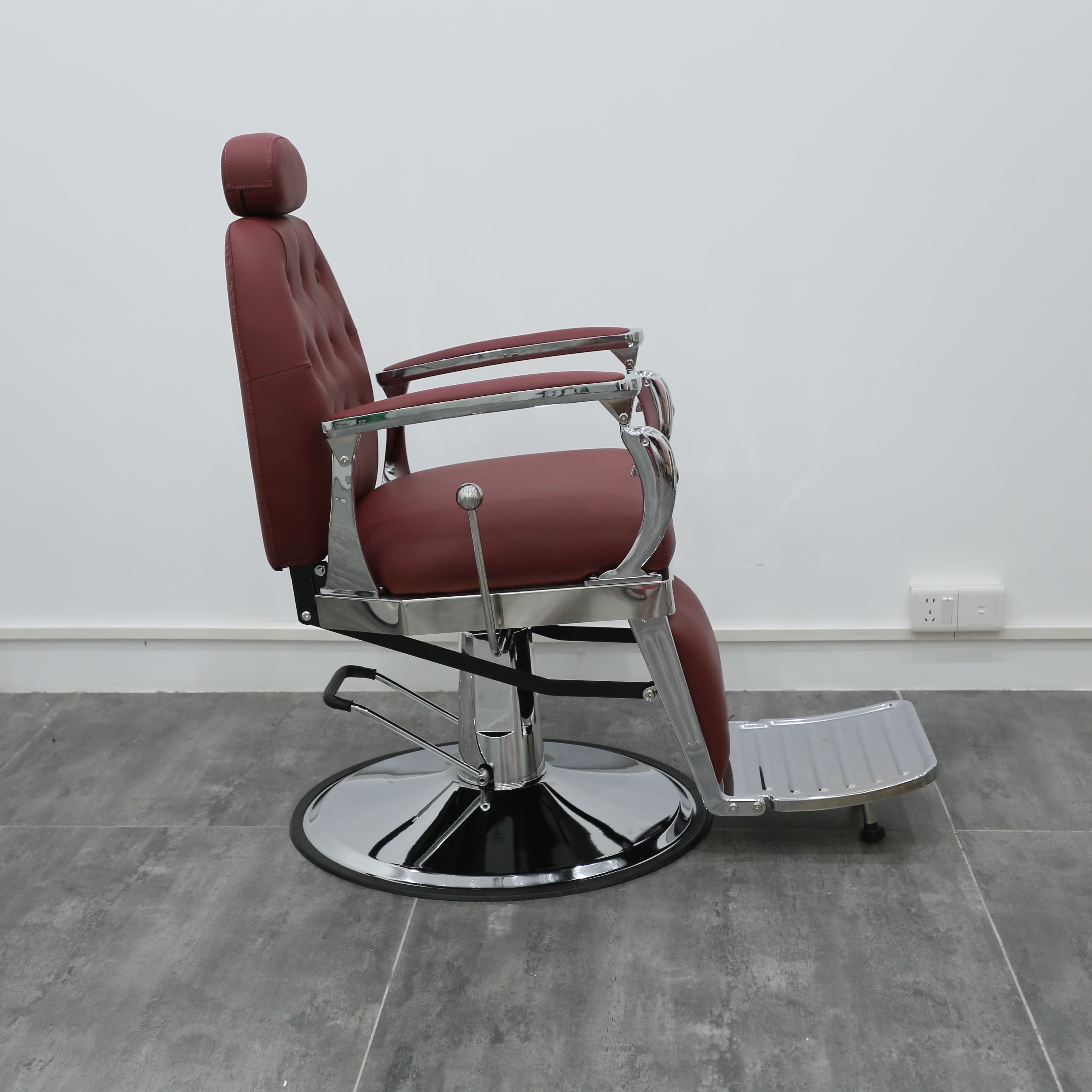 High Quality Factory Barber Chair Hydraulic Pump Salon Sillas De Barberia Camilla Hairstyle Antique Reclining Barber Chair