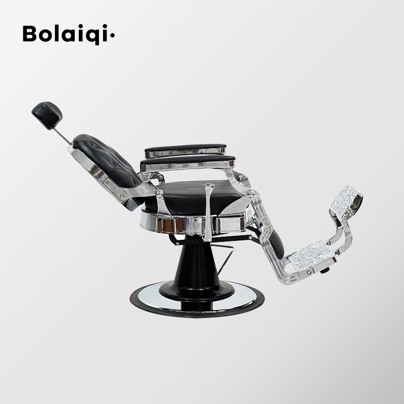 BOLAIQI Modern Height Adjustable Styling Chairs Salon Furniture Barber Shop Commercial Equipment Barber Chair For Shaving