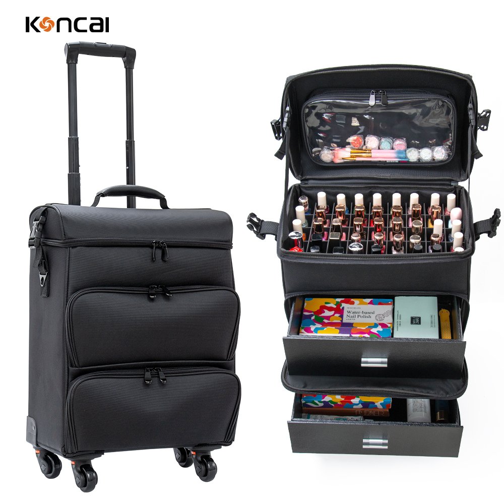 KONCAI FAMA direct supplier New customized upgraded mirror music loudspeaker multifunctional folded rolling nail tables
