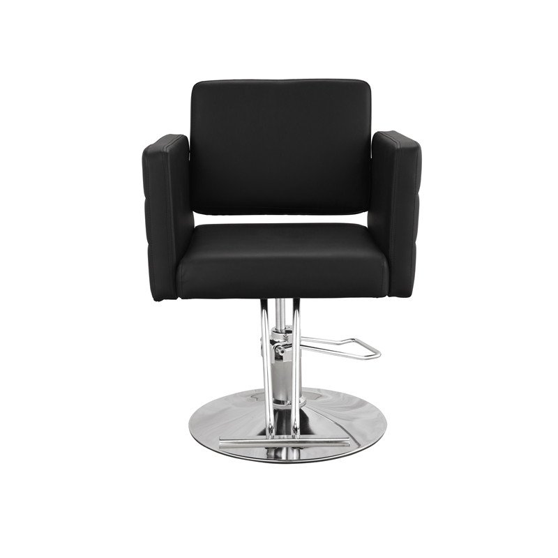 Strong Stainless Base Hydraulic Beauty Salon Styling gold barber chair reclining barber chair with headrest