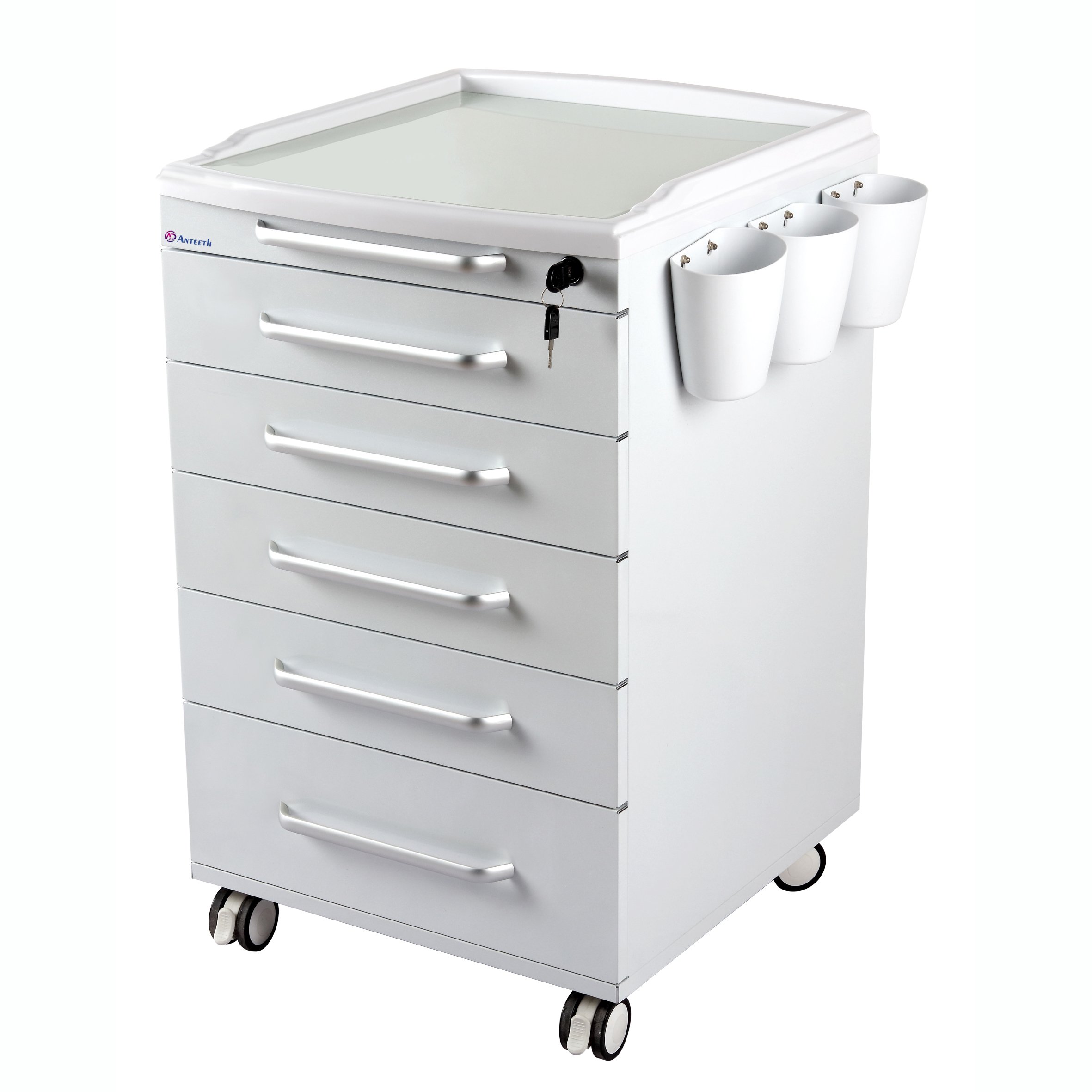 Customized Salon Office Mobile Cabinet Medical Standard Mobile Trolley Dental Cabinet Furniture Clinic