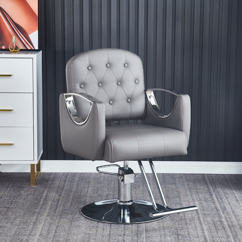 Luxury Barbershop Chair for Salon Furniture High Quality Hydraulic Barber Chair with Rotating Function