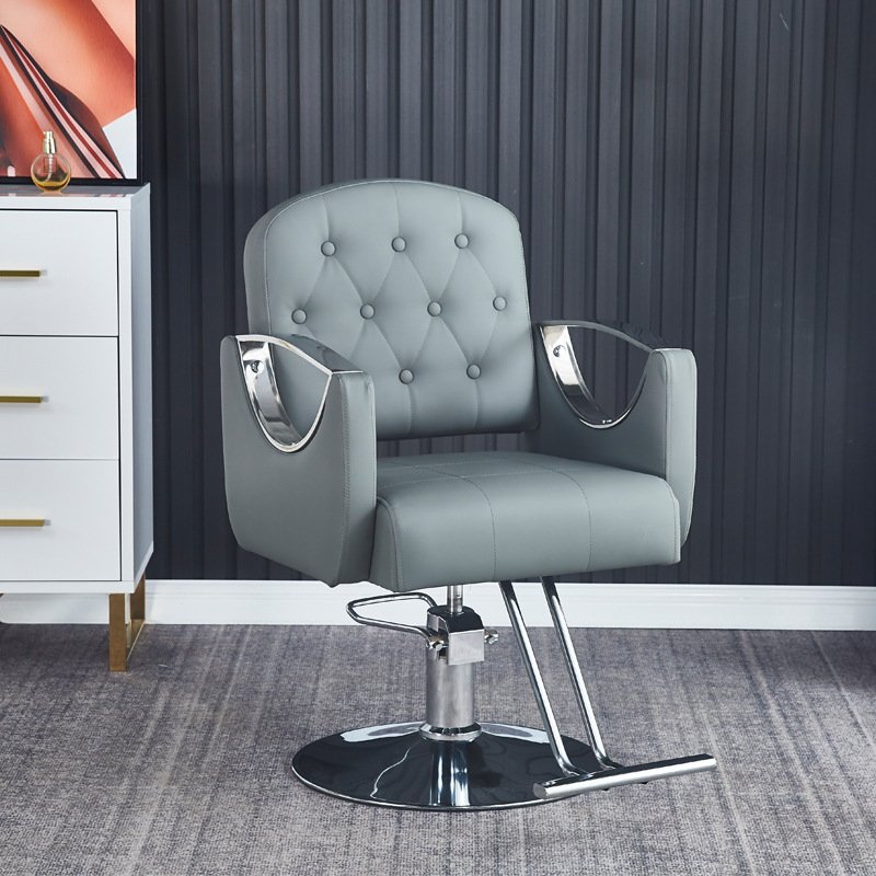Luxury Barbershop Chair for Salon Furniture High Quality Hydraulic Barber Chair with Rotating Function