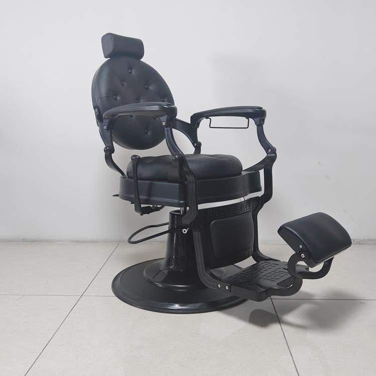classic heavy hydraulic oil pump barber chairs black or gold color chairs