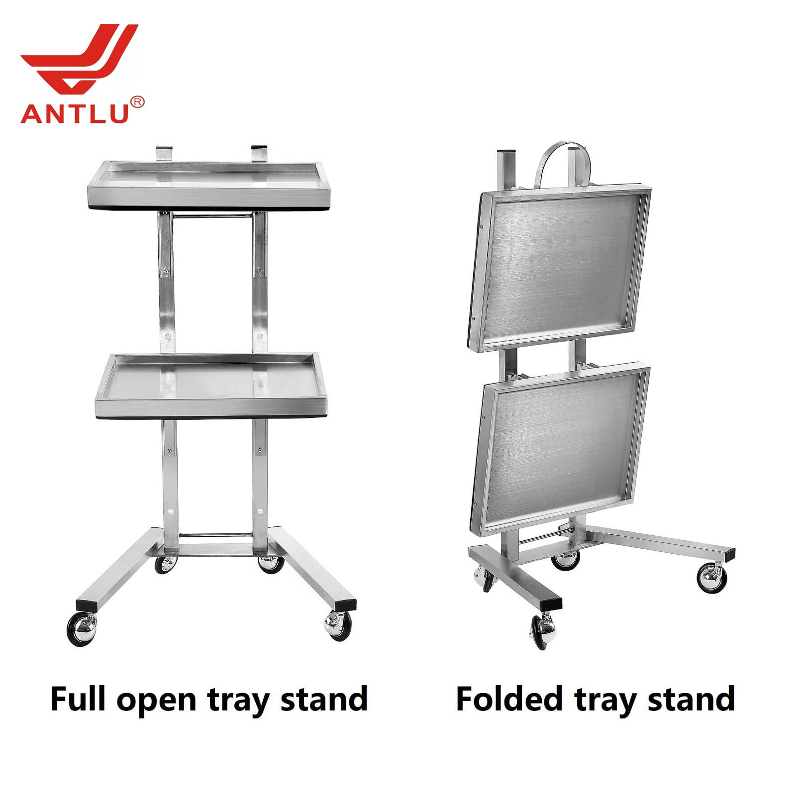 Hot Sale Salon Furniture Foldable Mobile Beauty Salon Trolley Cart Hairdresser Barber Trolley for Hair Salon Station