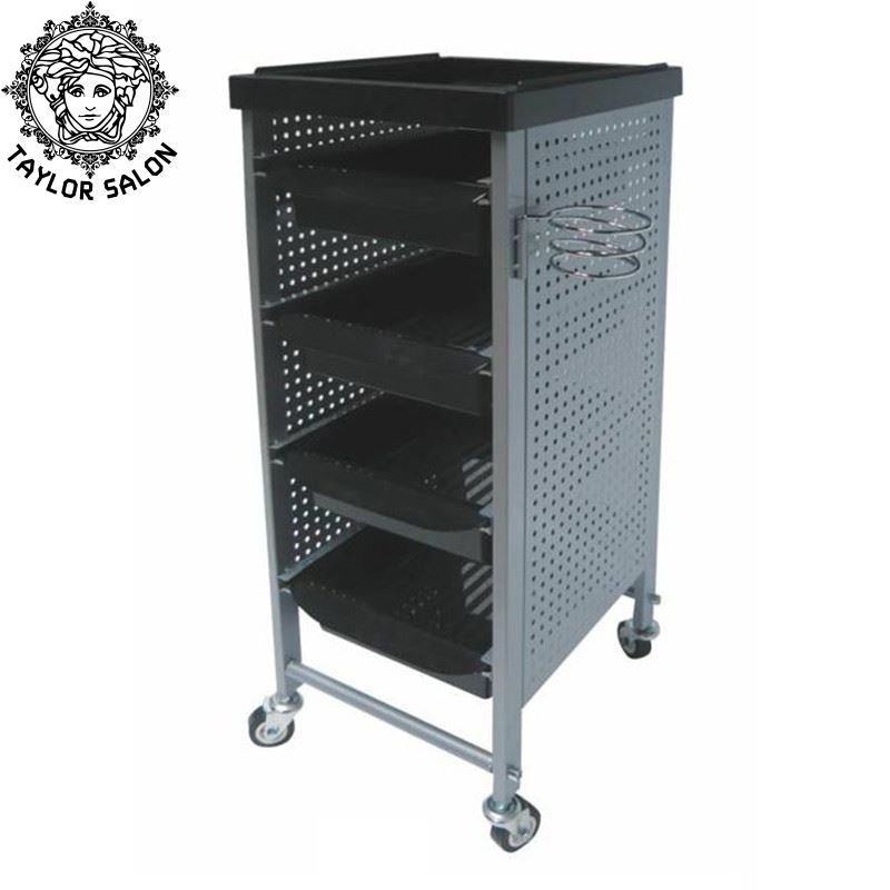 hair salon furniture hair salon trolley with lock