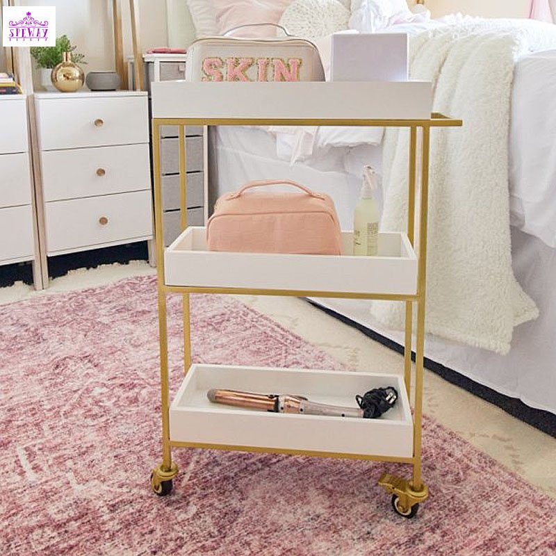 Beauty Salon Barber Shop Trolley Multifunctional Hair Salon Beauty Trolley Hair Salon Furnitures