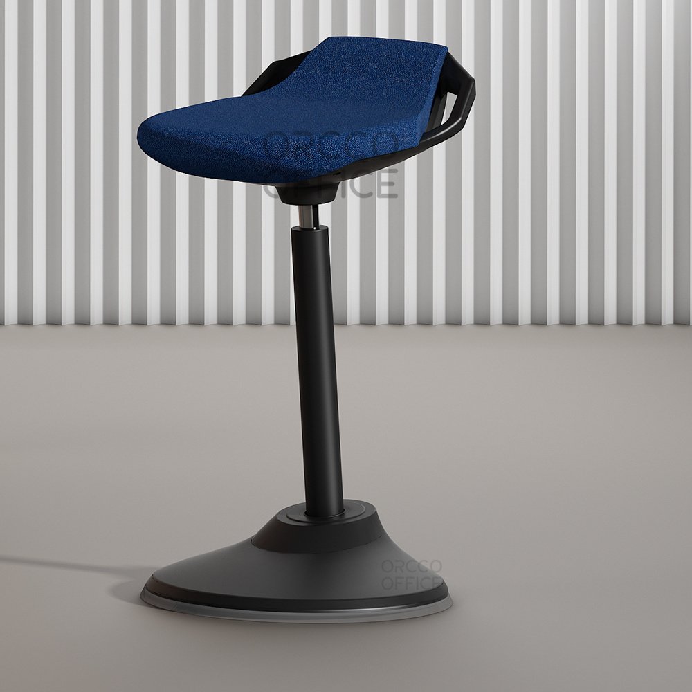 65-84CM Ergonomic Standing Desk Height Adjustable Pneumatic Backless Seats Adjustable Office Wobble Stool Chair