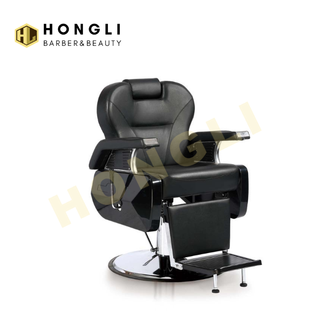 Hydraulic salon chair for man vintage barber chair in barber shop hair cutting
