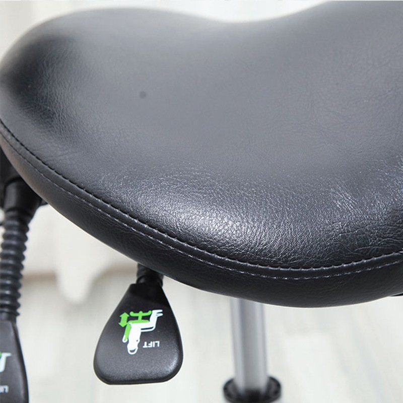 Professional Salon Furniture Adjustable Saddle Rolling Clinic Spa Massage Stool Chair