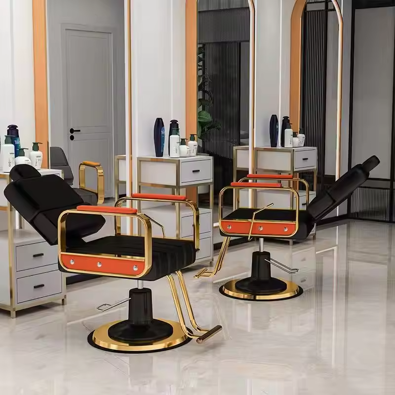 Elites High Quality Salon Furniture Cheap Durable Hair Salon Lifting And Rotating Barber Chair