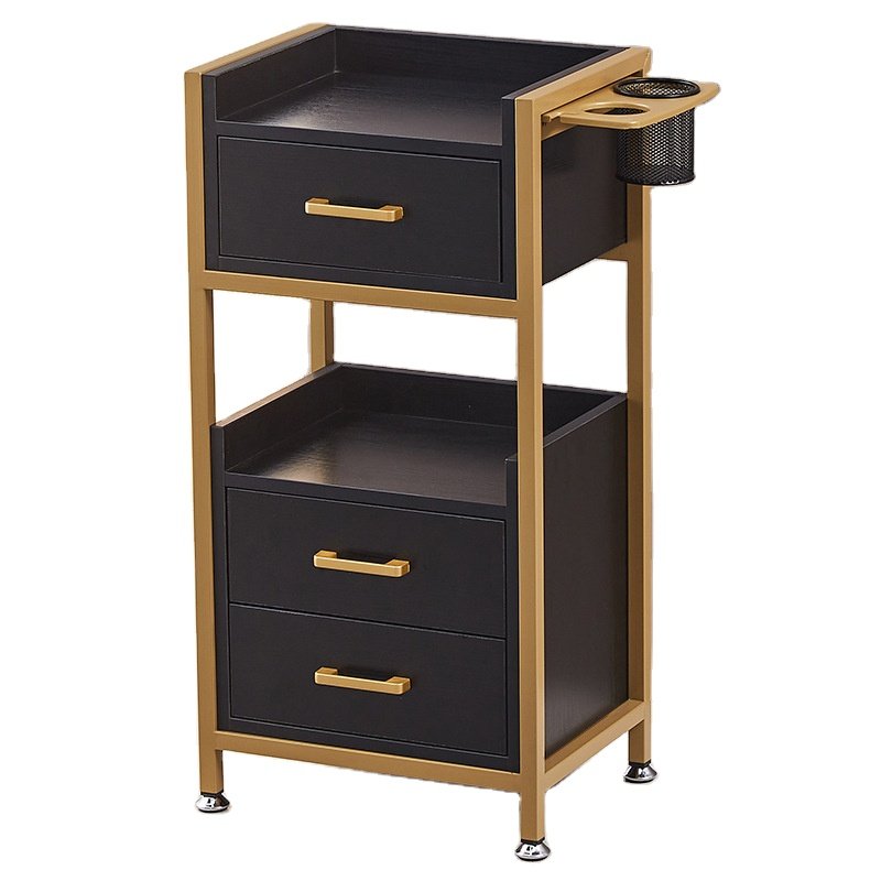 2024 Salon Furniture Package Gold Barber Chair Set Hairdressing Equipment Barber Furniture Package